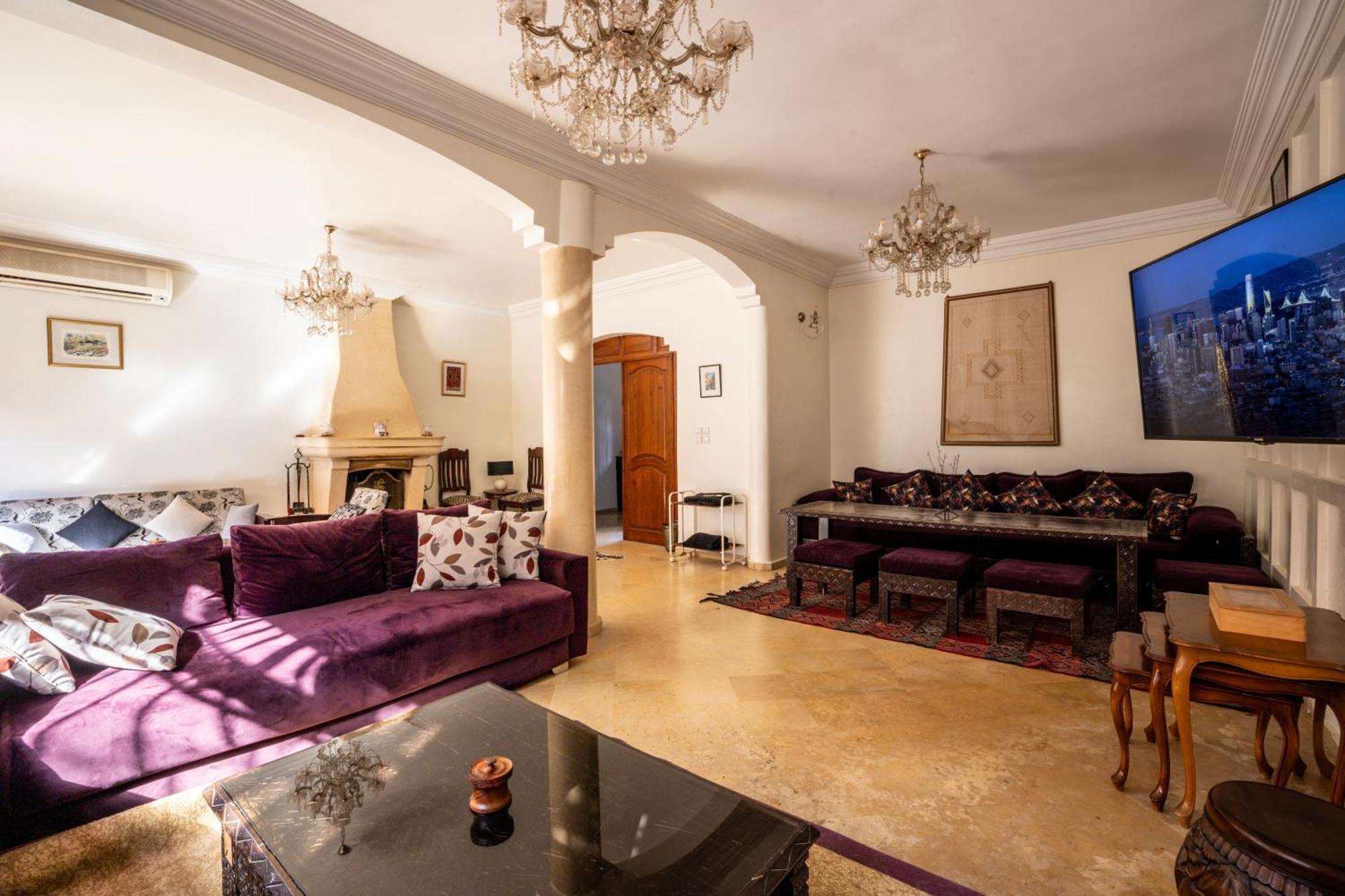 Villa Exclusive Sabah 10 Minutes Du Centre Avec Piscine Privee 马拉喀什 外观 照片