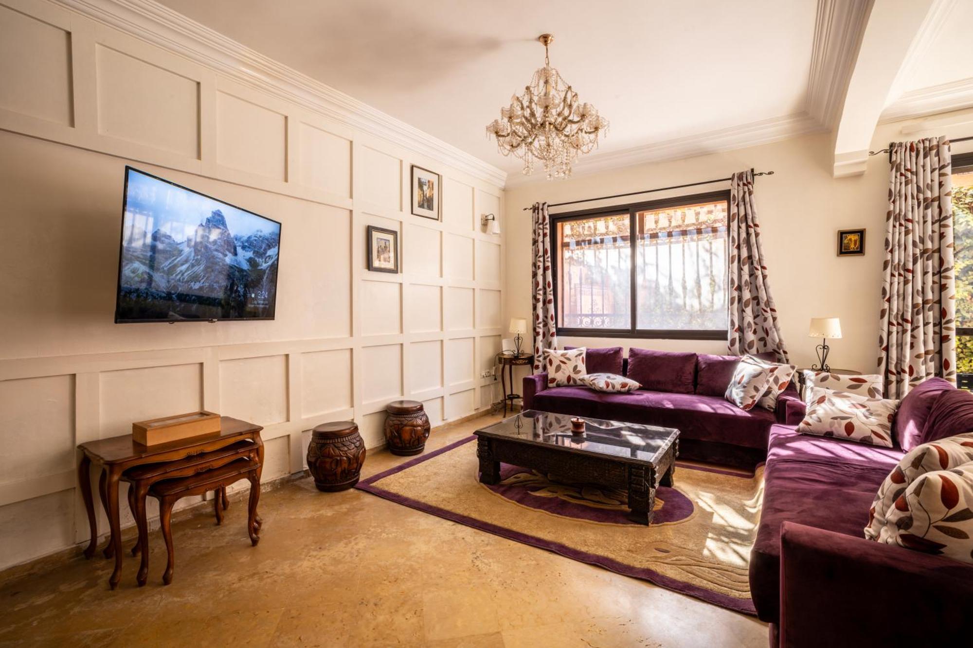 Villa Exclusive Sabah 10 Minutes Du Centre Avec Piscine Privee 马拉喀什 外观 照片